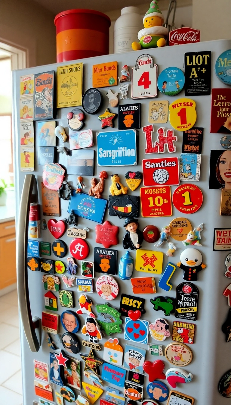 11. Funky Fridge Magnets