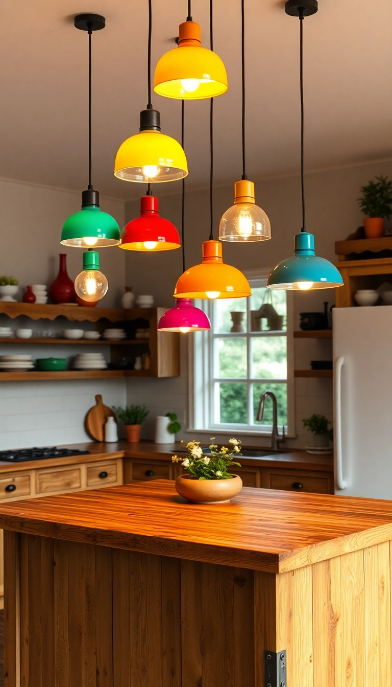 13. Playful Light Fixtures