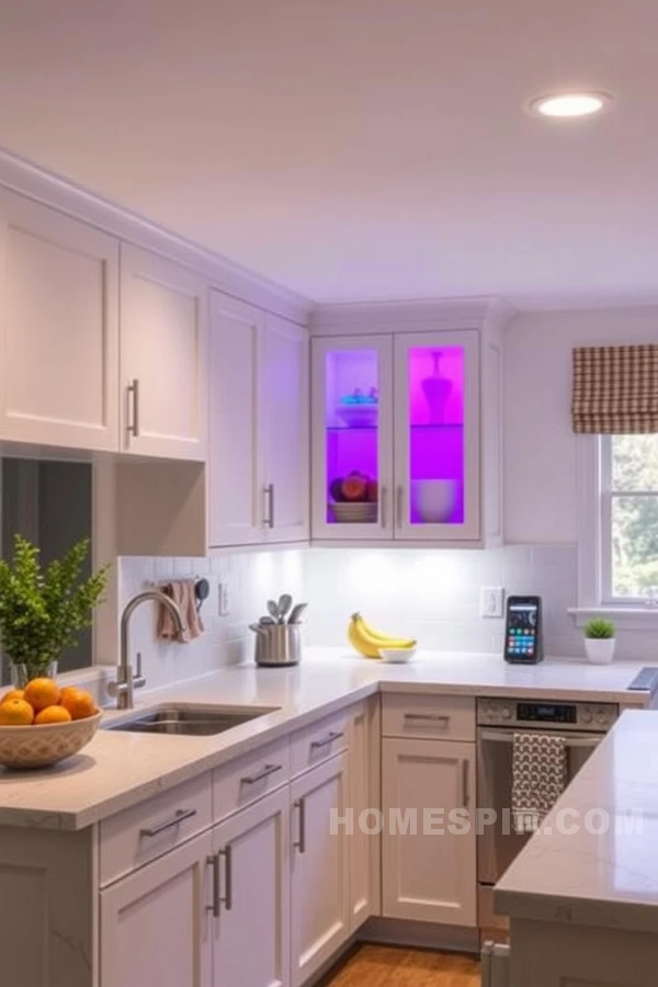 Adaptive Smart Lighting for Kitchen Atmosphere