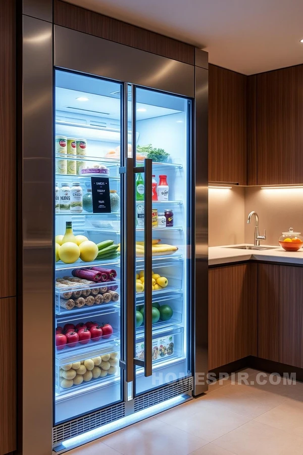 Advanced Fridge with Real-Time Data