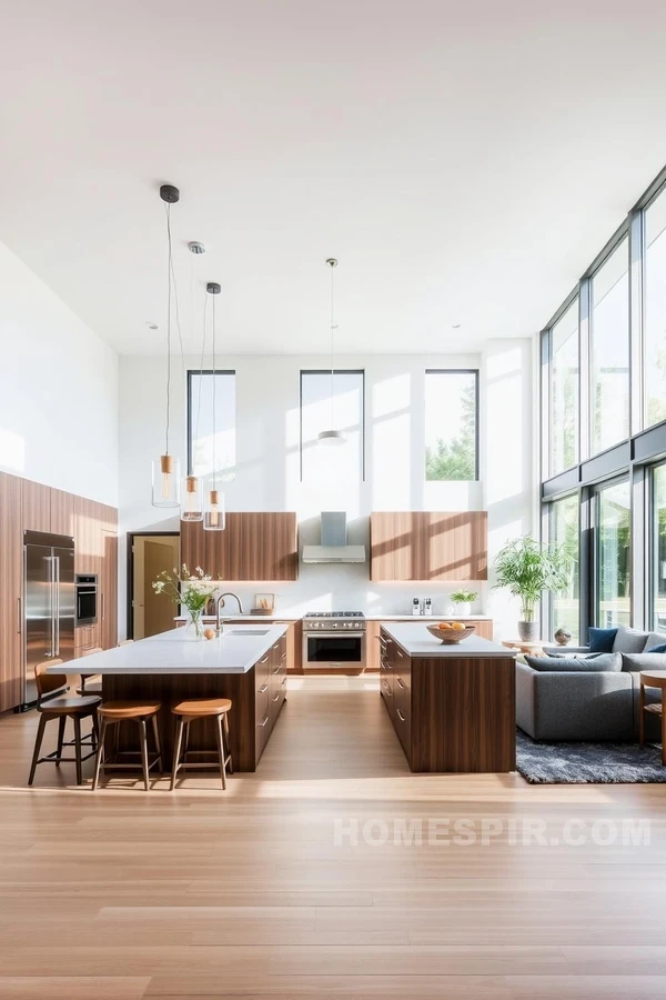 Airy Modern Kitchen Space