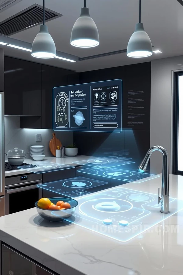 AR Technology in Futuristic Kitchen Designs