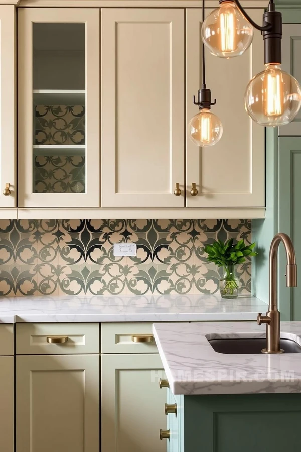 Art Deco Patterns in Paris Kitchen Decor