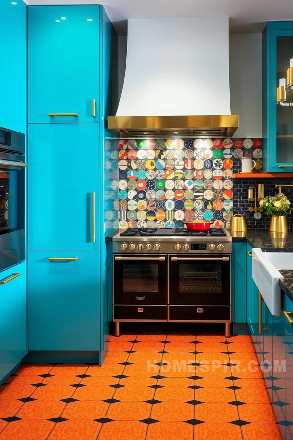 Art Deco Styled Smart Kitchen Innovation