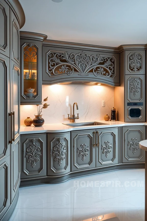 Art Nouveau and Modern Kitchen Blend