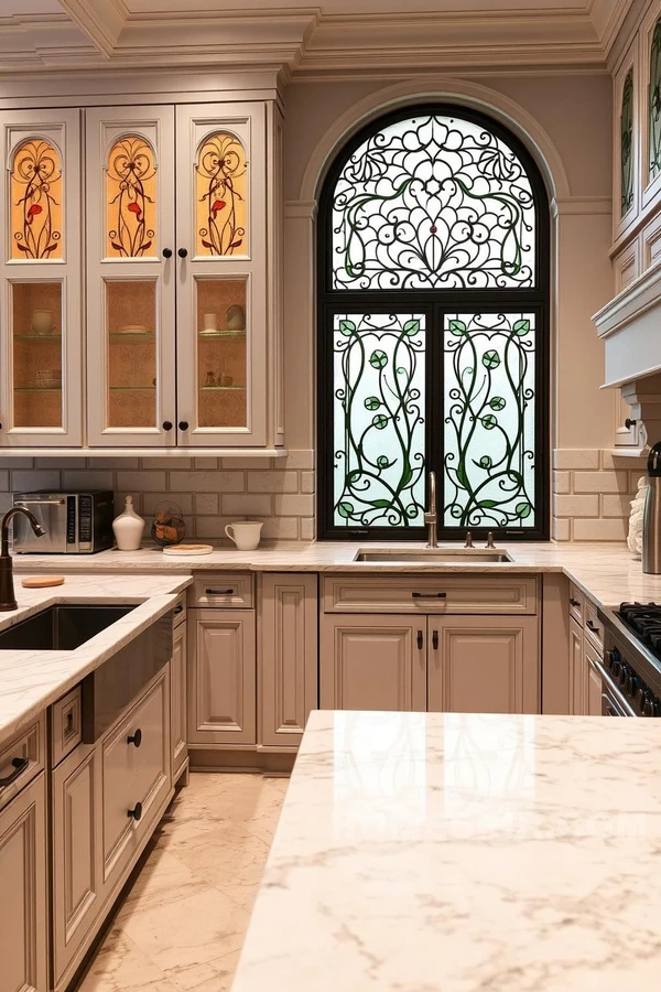 Art Nouveau Parisian Kitchen Design