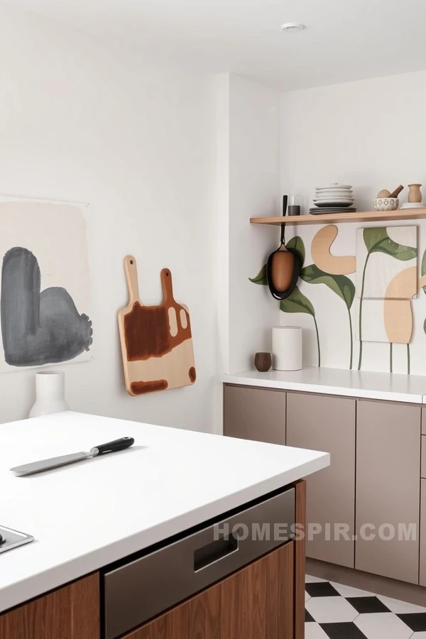 Artful Utility in Scandinavian Kitchen Decor