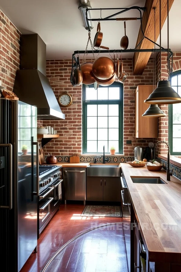 Artisan Kitchen with Natural Light Elegance