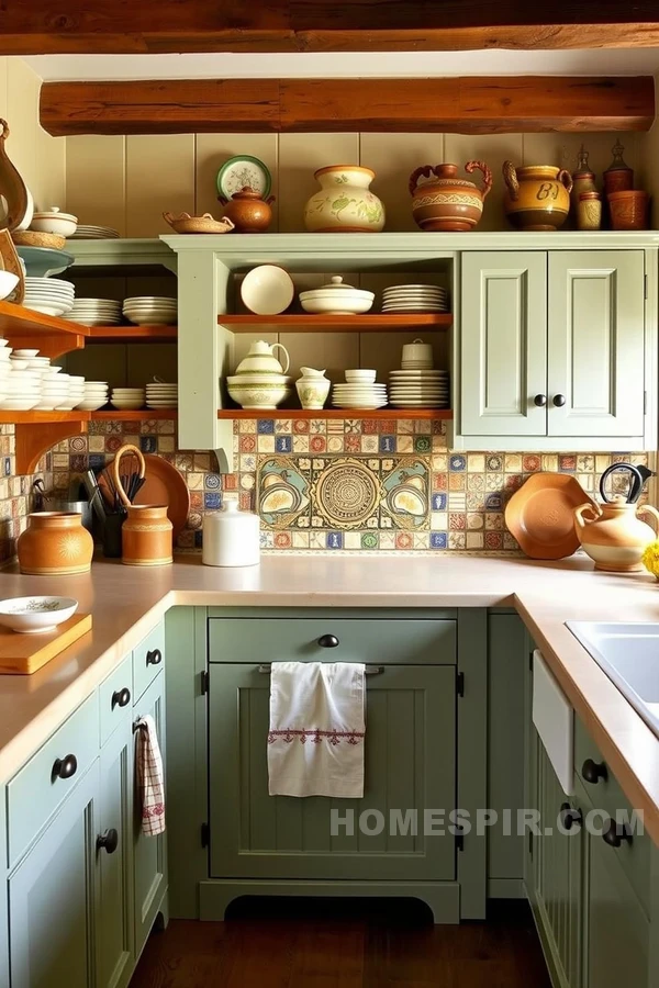 Artisan Touch Cottage Kitchen Design