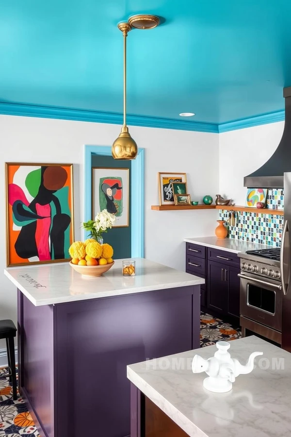 Artistic Influence in Modern Urban Kitchens