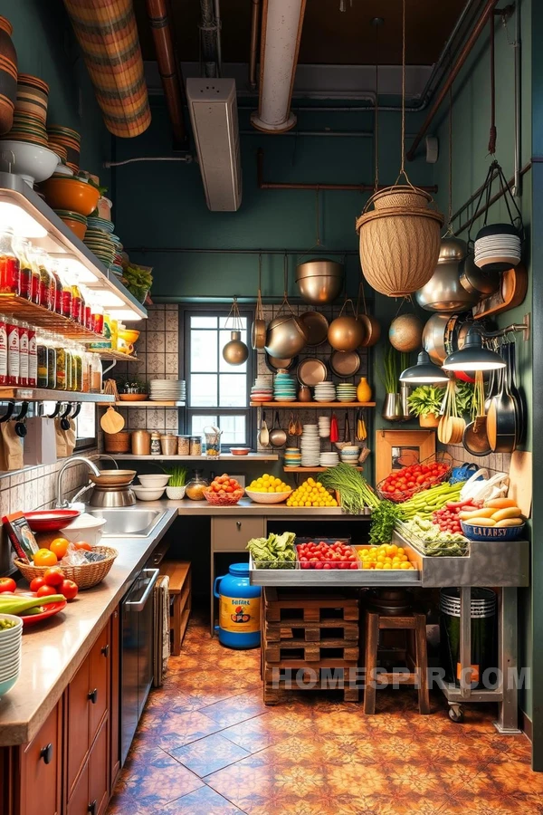 Authentic Street Market Feel in Kitchen Design