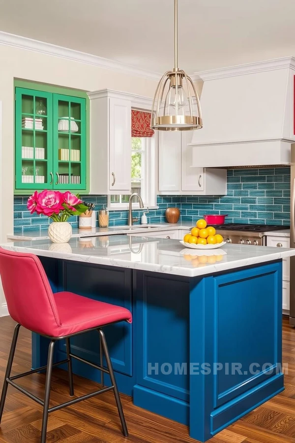 Balanced Hues in Kitchen Aesthetic