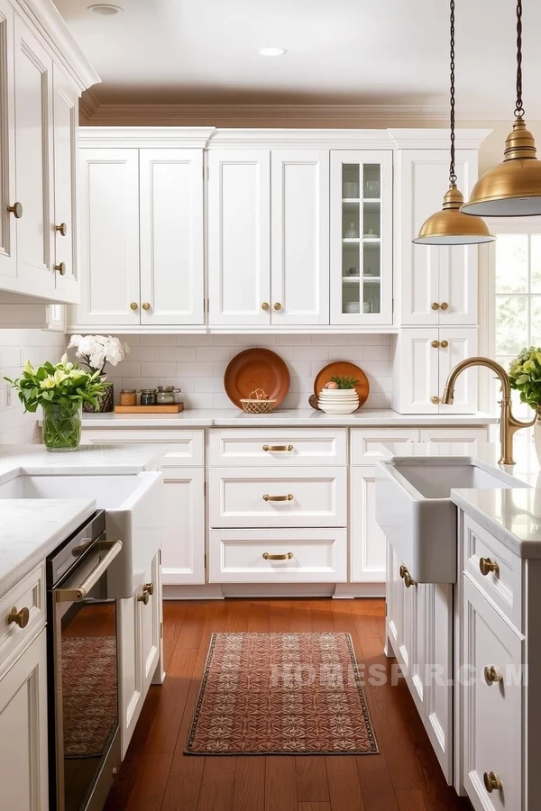 Blending Classic and Modern in Colonial Kitchen