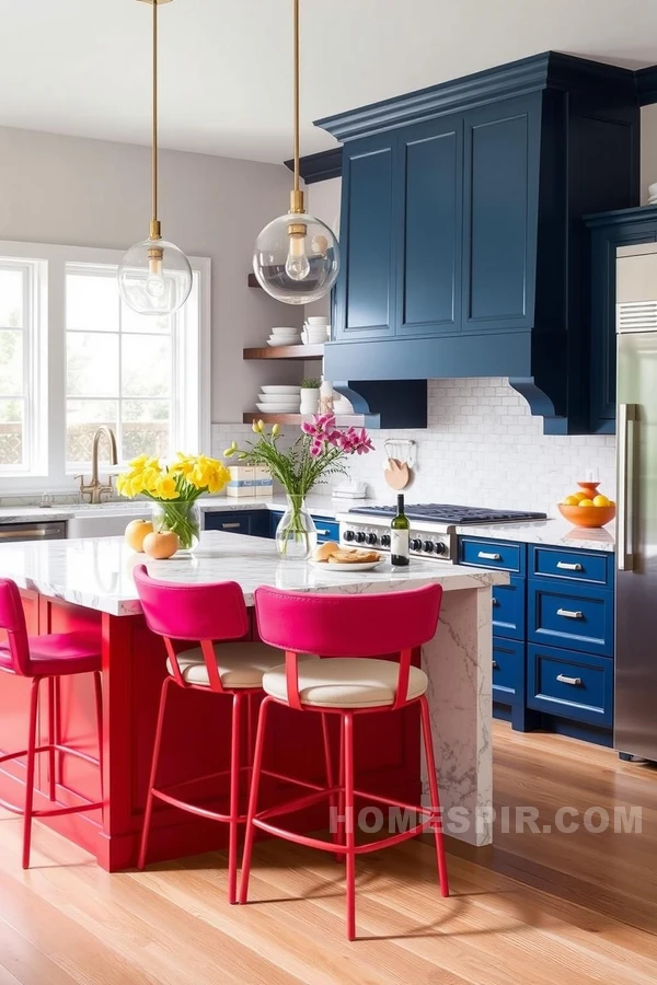 Bold Hues in Balanced Transitional Space