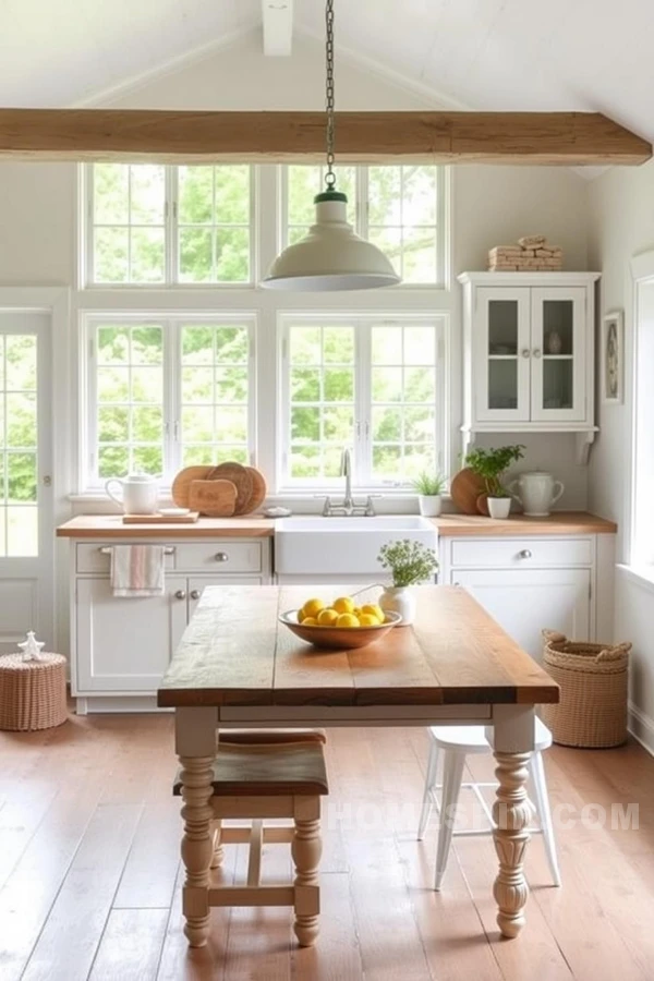 Bright Cottage Kitchen with Natural Light