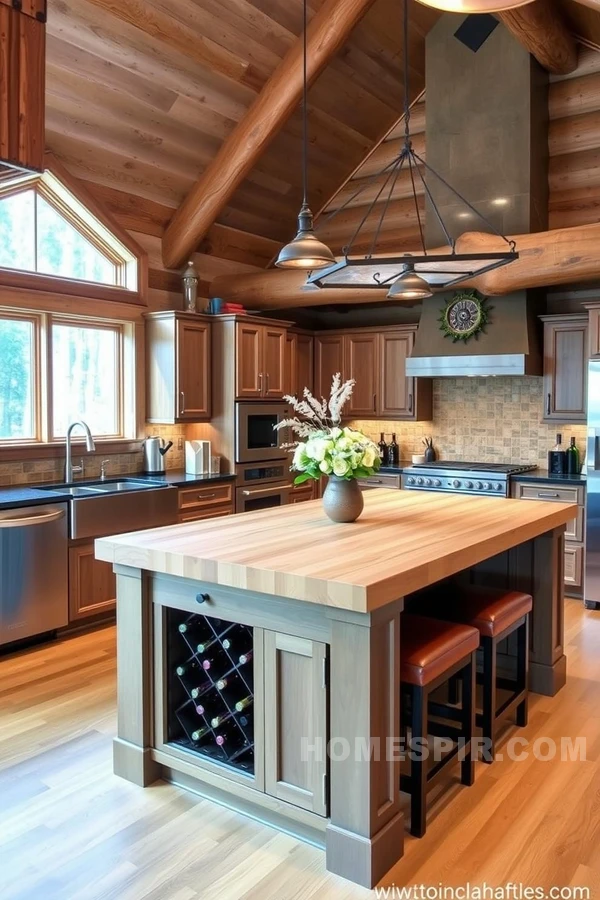 Butcher Block Top for Rustic Elegance