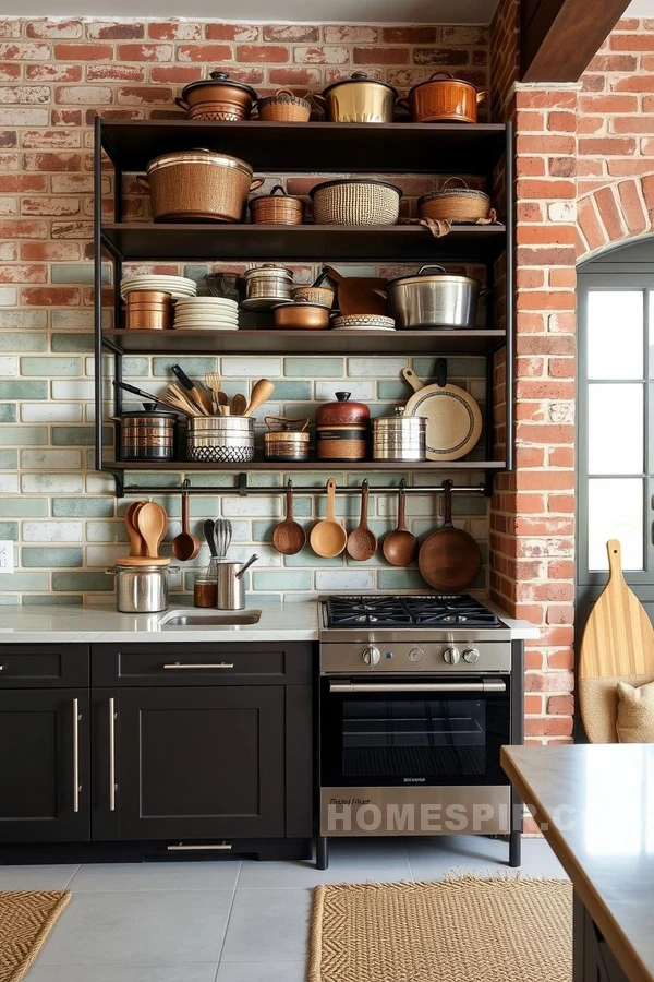 Captivating Texture Play in Kitchen Decor