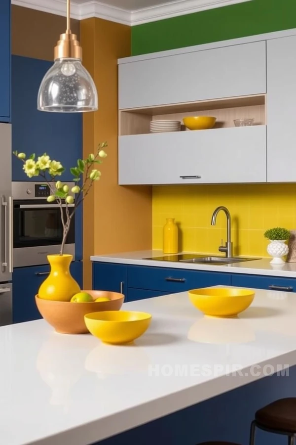 Chic Kitchen Color Harmony