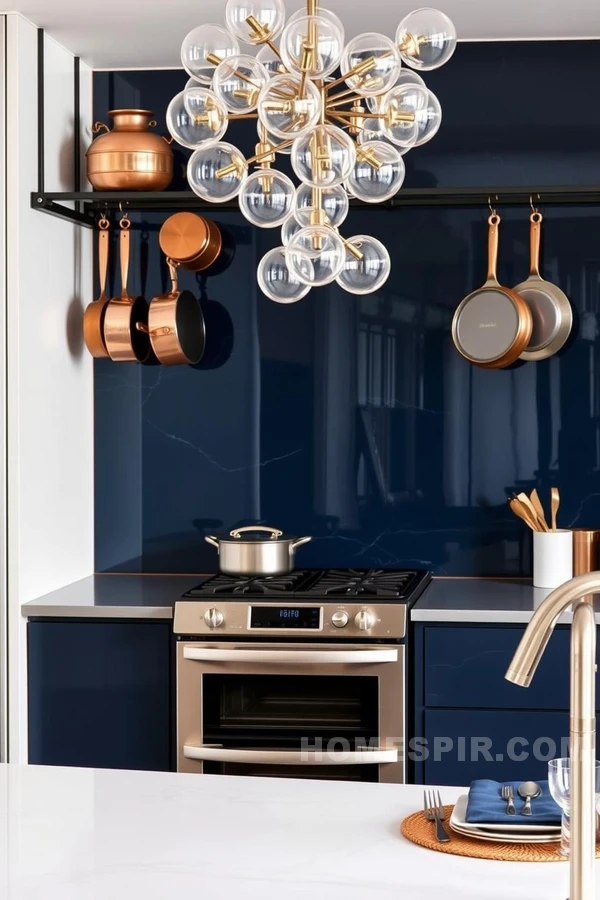 Chic Kitchen Metallic Sophistication