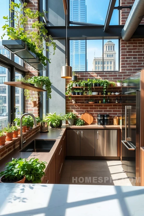 City Life in Urban Kitchen Design