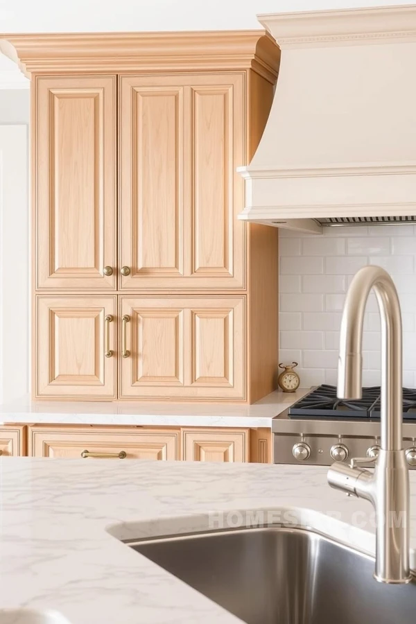 Classic Cabinetry with Modern Hardware