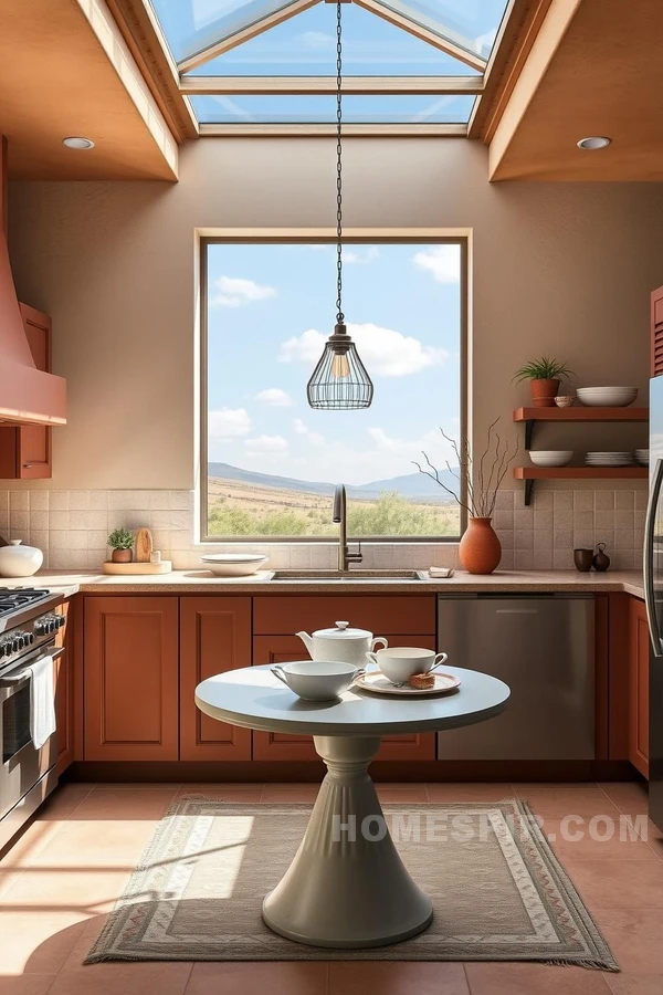 Clay and Sky Inspired Southwest Kitchen Design