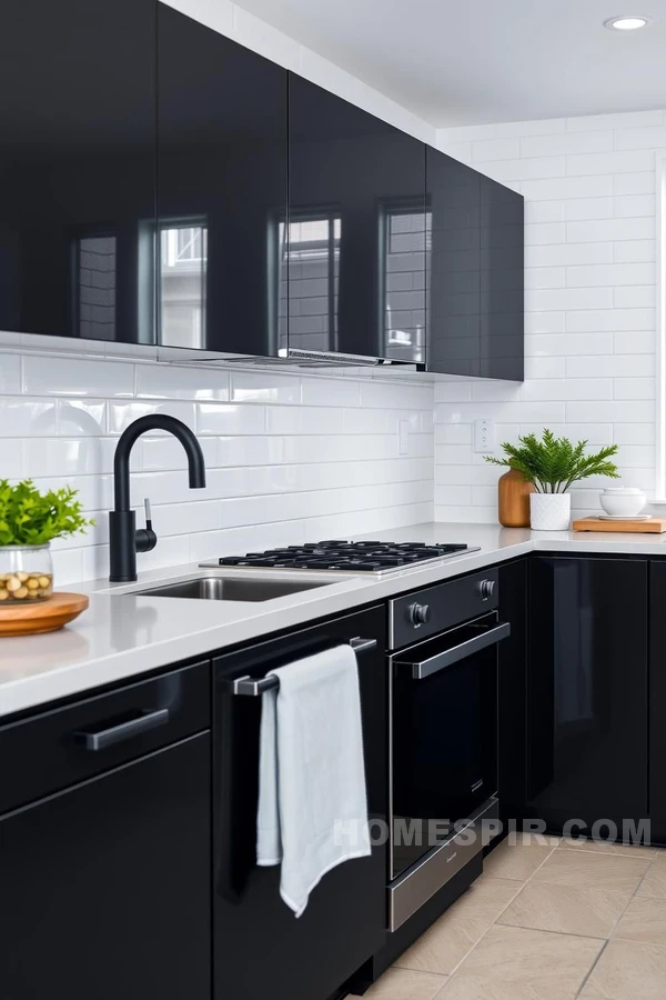 Clean Lines in Urban Modern Kitchen Aesthetic