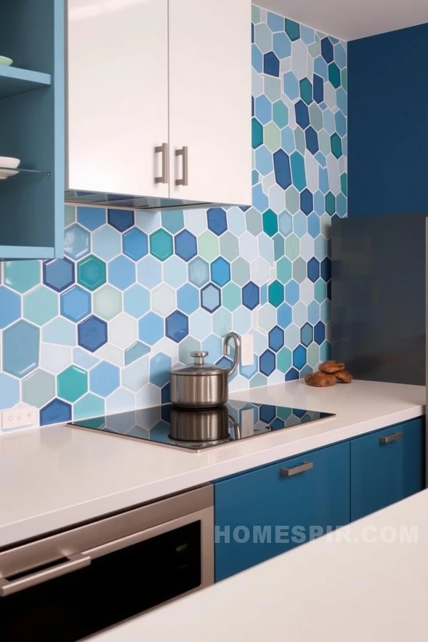 Cohesive Hexagonal Kitchen Design