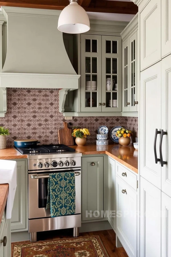 Collected and Worldly Victorian Kitchen Design