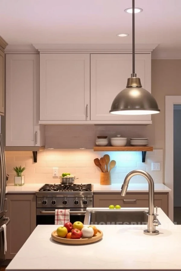 Color-Changing Smart Kitchen Illumination