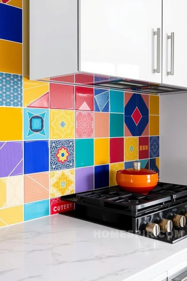 Colorful Patterns for Stunning Kitchen Visuals