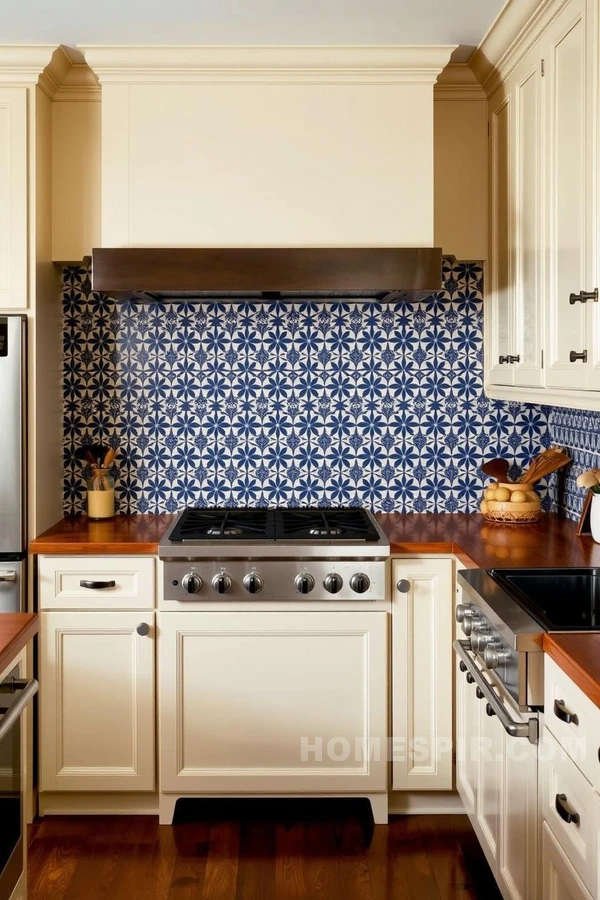 Contemporary Touches in Colonial Kitchen Style