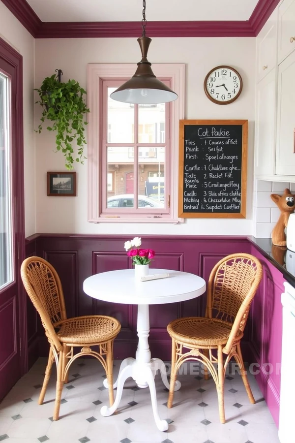 Cozy Cafe Influence in Paris Kitchens