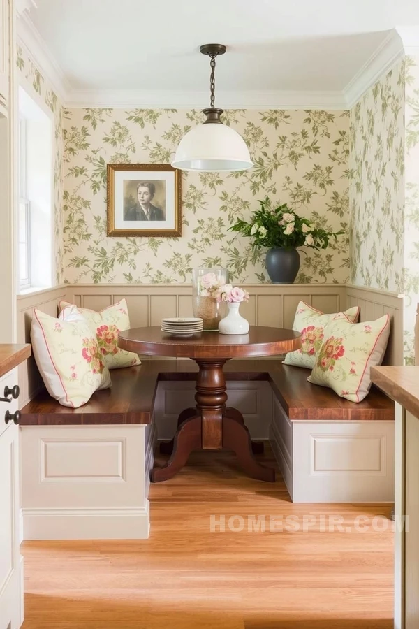 Cozy Colonial Dining Nook