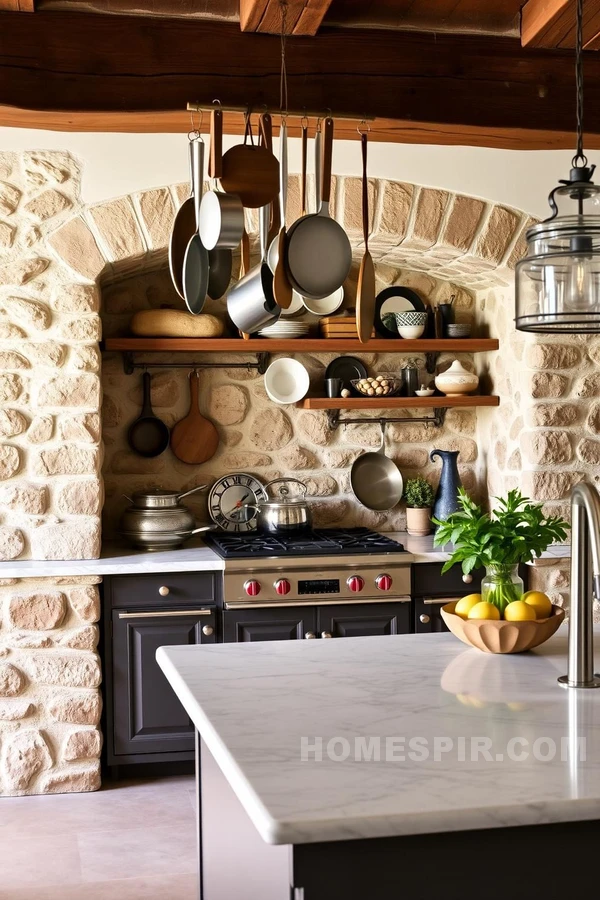 Cozy Tuscan Kitchen Ambiance