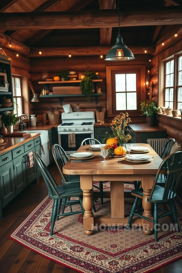 Cozy Vintage Rustic Kitchen Charm