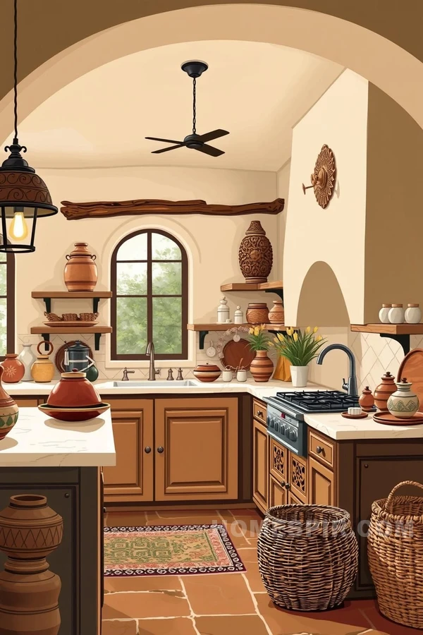 Craftsmanship Focused Mediterranean Kitchen Design