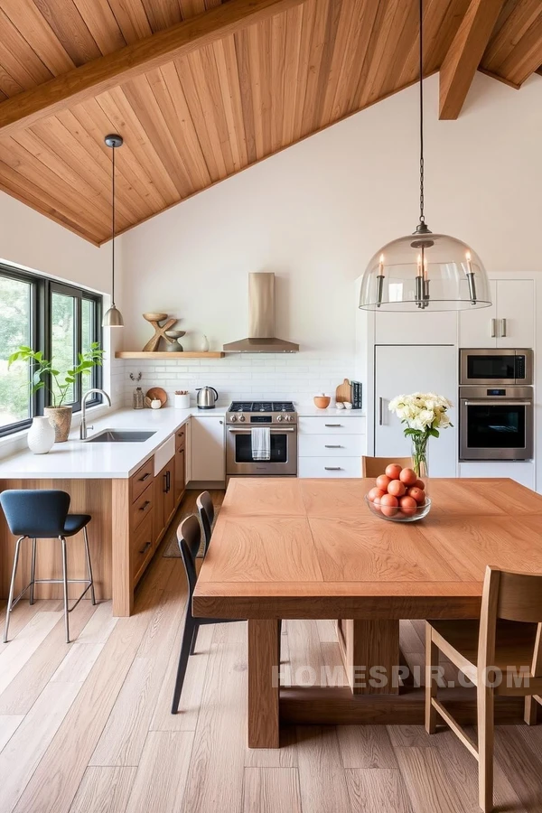 Craftsmanship Meets Modern in Open Concept Kitchen