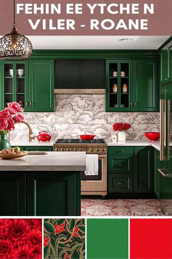 Decorative Asian Inspired Kitchen Elements