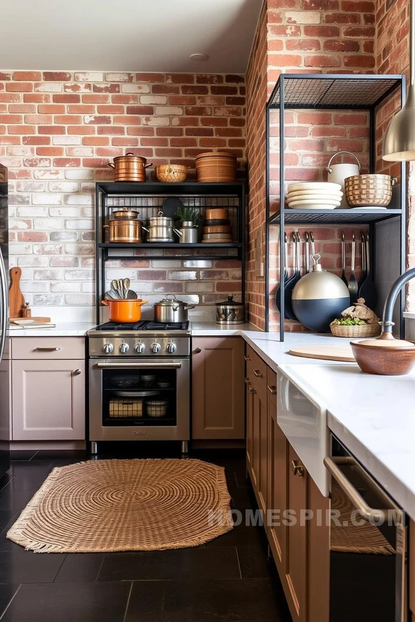 Diverse Textures Elevating Urban Kitchens