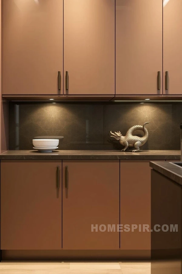 Dragon Motif Handles for Modern Kitchen Cabinets