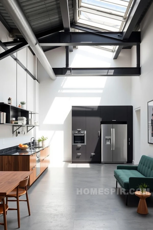 Dynamic Urban Kitchen with Modular Elements