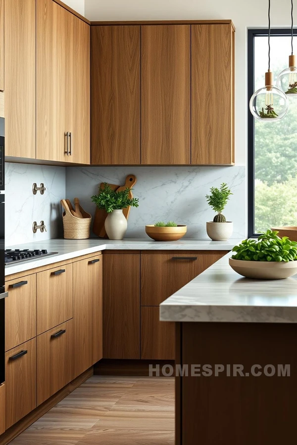 Earth Tones in Organic Modern Kitchen Design