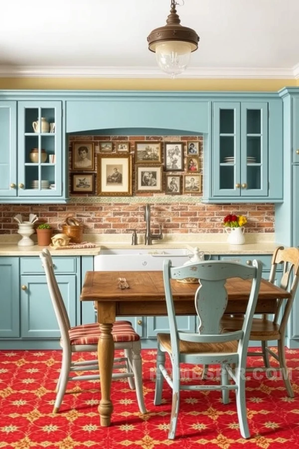 Eclectic Style with Vibrant Kitchen Patterns