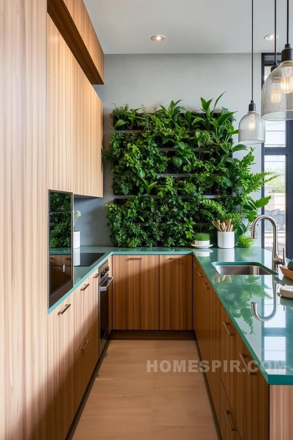 Eco-Friendly Bamboo and Recycled Kitchen Design