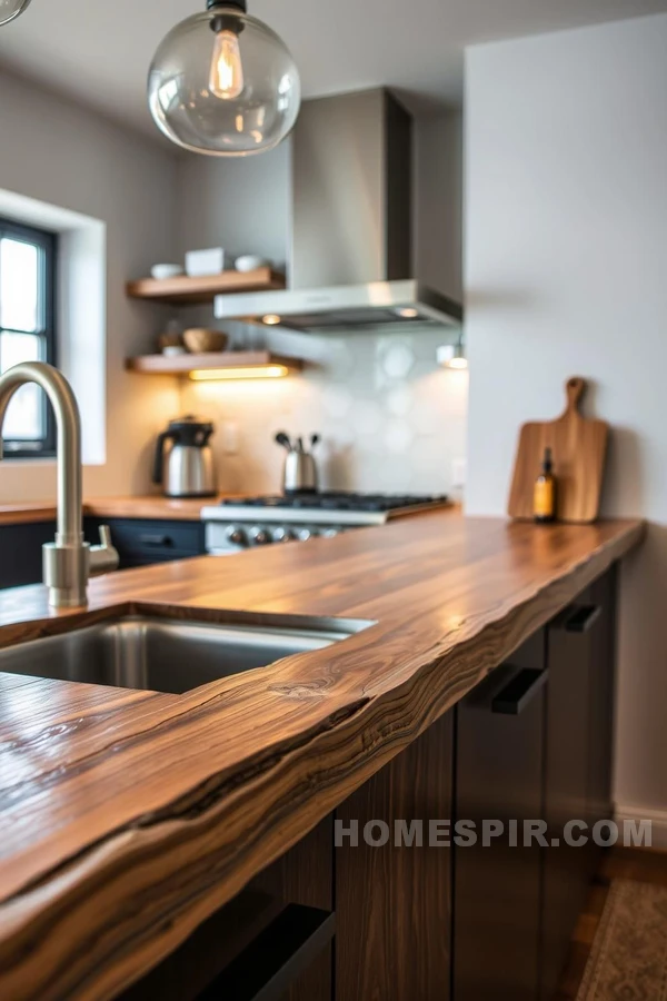 Eco-Friendly Reclaimed Countertops