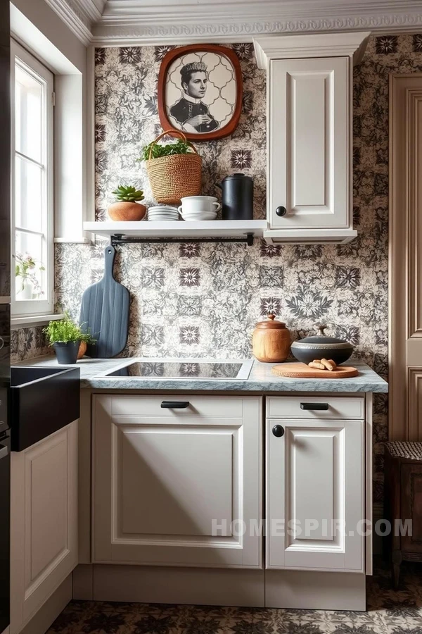 Elegant Texture in Parisian Kitchens