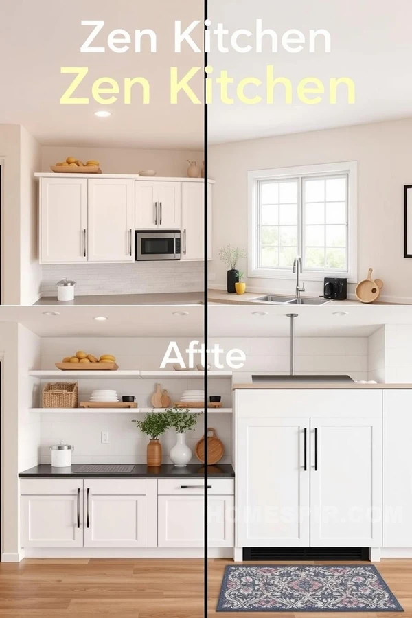 Elegant Zen Space from Traditional Kitchen