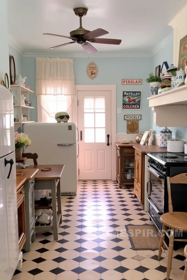 Enduring Vintage Style in Cottage Kitchen