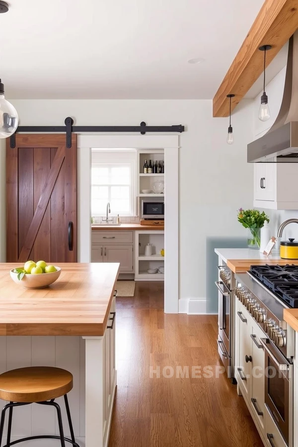 Farmhouse Appeal with Modern Kitchen Twists